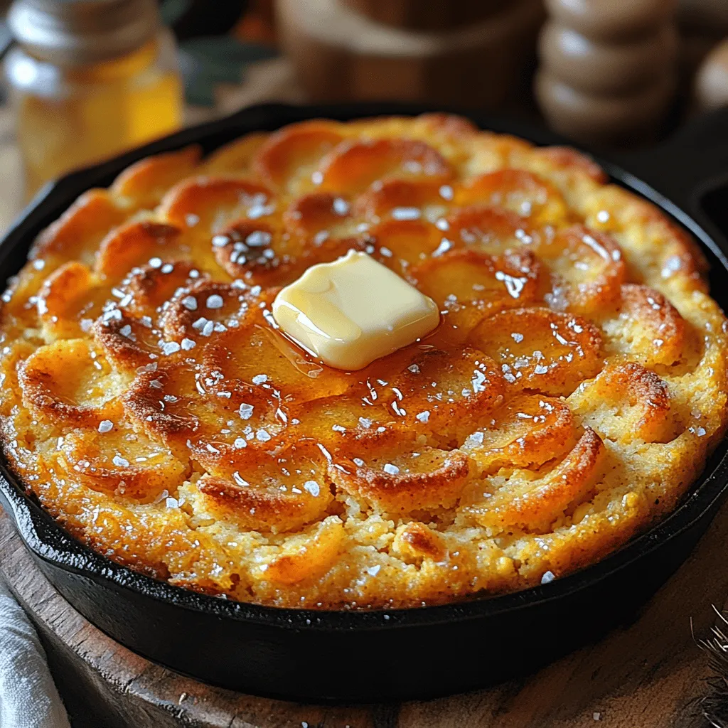 Cornbread is more than just a side dish; it's a comforting staple deeply rooted in Southern cuisine. With its golden crust and soft, crumbly interior, cornbread has graced tables across the South for generations, serving as a versatile accompaniment to a myriad of meals. Whether enjoyed alongside savory dishes like chili and barbecue or simply as a snack with a pat of butter, cornbread embodies warmth and hospitality. Today, we introduce a delightful twist on this classic: 