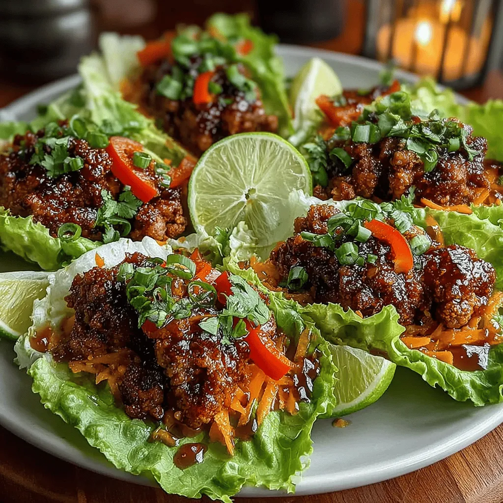 In the world of healthy yet satisfying meals, Sweet Chili Chicken Lettuce Wraps stand out as a delightful option that marries flavor with nutrition. This dish features a blend of savory ground chicken, fresh vegetables, and a signature sweet and spicy chili sauce. It's perfect for a quick weeknight dinner or a fun gathering with friends, providing a unique twist on traditional wraps. The creative use of lettuce instead of bread or tortillas not only makes these wraps lighter but also caters to various dietary preferences, such as low-carb and gluten-free diets. In this article, we will explore the ingredients, preparation techniques, and serving suggestions for these remarkable lettuce wraps, ensuring you have everything you need to prepare this dish at home.