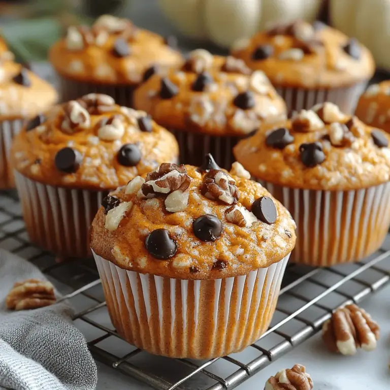 Pumpkin is a beloved ingredient that has gained immense popularity in the culinary world, particularly during the fall season. Its versatility allows it to shine in various recipes, from savory dishes to sweet treats. Beyond its delightful flavor, pumpkin is a nutritional powerhouse, packed with vitamins, minerals, and antioxidants that contribute to overall health. Rich in fiber and low in calories, pumpkin can easily elevate your baked goods while adding a moist texture and vibrant color.