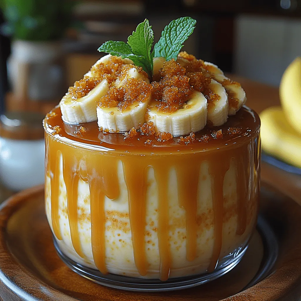 Imagine a dessert that combines the creamy richness of panna cotta with the sweet, comforting flavors of ripe bananas and luscious caramel. The Silky Caramel Banana Panna Cotta is a dessert that not only tantalizes the taste buds but also evokes a sense of nostalgia, transporting you back to carefree days filled with the simple joys of life. This elegant Italian classic has been embraced and adapted across various culinary traditions, making it a versatile dessert that appeals to a wide range of palates.