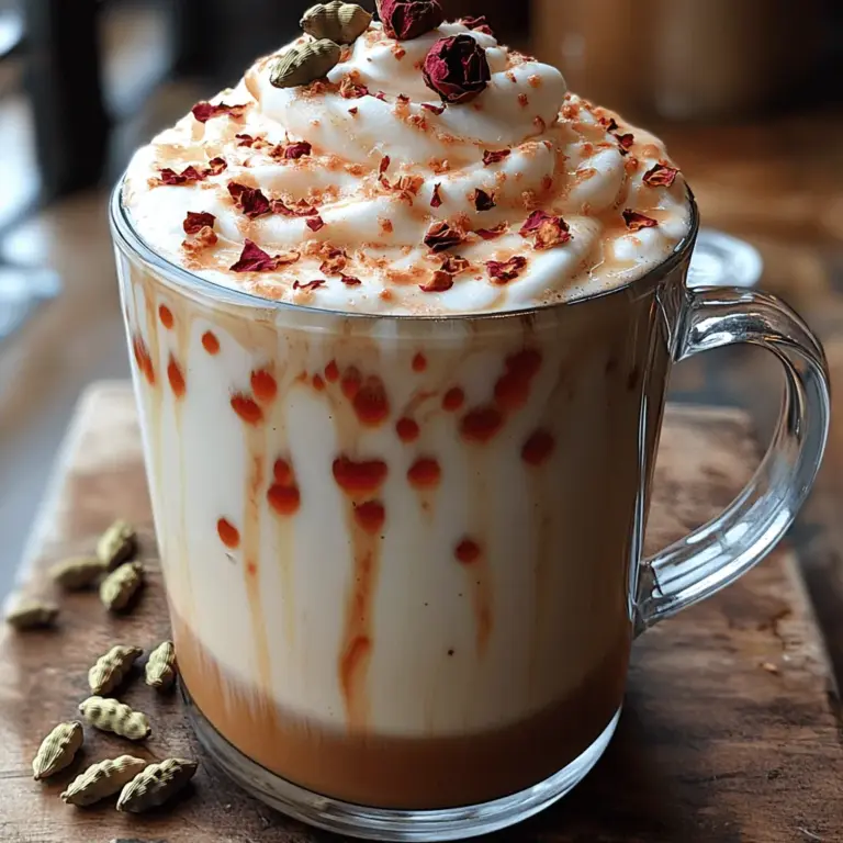 In recent years, the culinary world has witnessed a delightful evolution, with floral flavors making their way into a variety of beverages. From lavender-infused teas to hibiscus cocktails, there’s an undeniable charm in incorporating floral notes that elevate the drinking experience. Among these burgeoning trends, the Aromatic Cardamom Rose Latte stands out as a unique and comforting drink that beautifully marries the earthiness of cardamom with the delicate floral essence of rose. This latte not only captivates the senses but also offers a soothing moment of indulgence, making it the perfect choice for both relaxation and celebration.