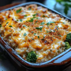 Cheesy Chicken Broccoli Rice Bake: Completing the Recipe Experience