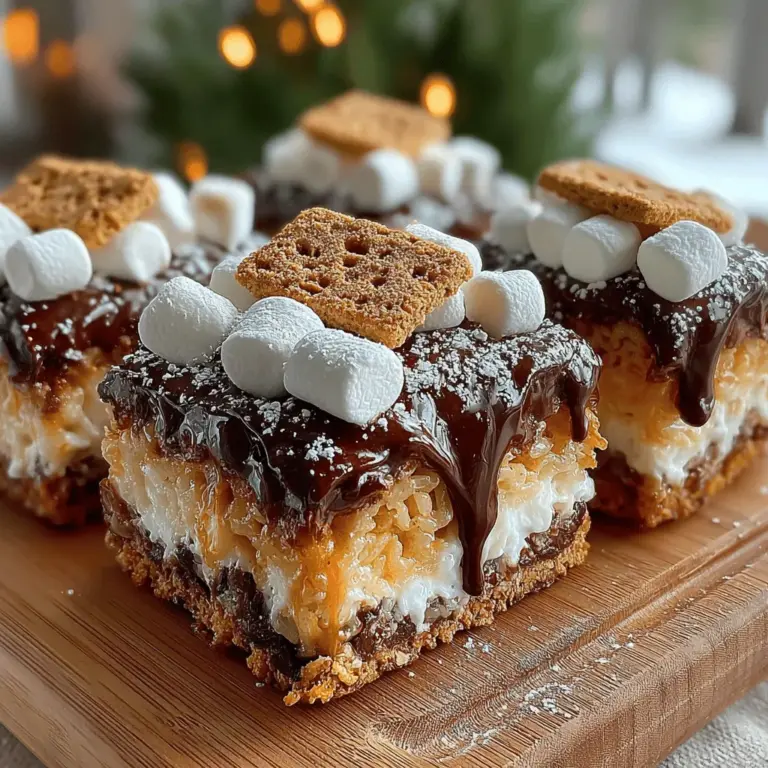 When it comes to desserts, few things evoke as much nostalgia as a warm, gooey s'more. The combination of sweet chocolate, fluffy marshmallows, and crunchy graham crackers brings back memories of campfires and summer nights spent with friends and family. But what if you could enjoy that same delightful flavor combination without the need for a campfire? Enter the S'more-tastic No-Bake Rice Krispie Treats! This innovative recipe takes the beloved flavors of s'mores and merges them with the classic, easy-to-make Rice Krispie treat. The result is a dessert that is not only delicious but also incredibly simple to prepare, making it perfect for any occasion.
