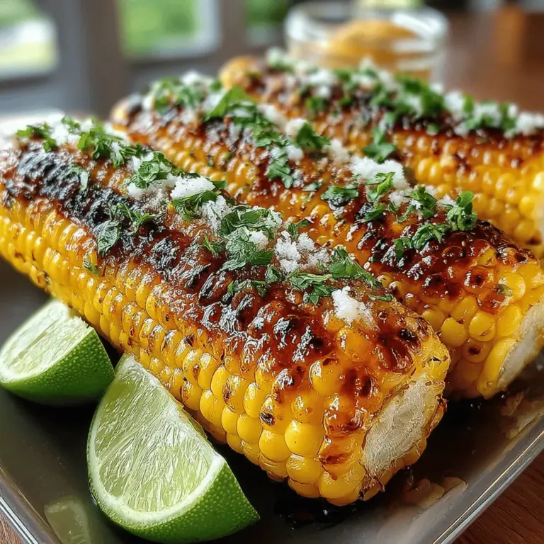 As the days grow longer and the sun shines brighter, summer beckons us to fire up the grill and gather with friends and family. Grilling is not just a method of cooking; it is a cultural tradition that brings people together, celebrating the season with delicious food and laughter. One of the quintessential staples of summer barbecues is corn on the cob. Its natural sweetness and satisfying crunch make it a favorite among many. However, if you're looking to elevate this classic dish, look no further than Smoky Grilled Corn with Chili-Lime Butter. This recipe takes the beloved grilled corn and enhances it with zesty flavors and a smoky aroma, transforming it into a standout side dish that will impress any crowd.