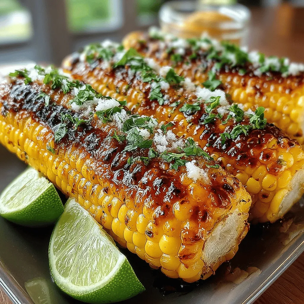 As the days grow longer and the sun shines brighter, summer beckons us to fire up the grill and gather with friends and family. Grilling is not just a method of cooking; it is a cultural tradition that brings people together, celebrating the season with delicious food and laughter. One of the quintessential staples of summer barbecues is corn on the cob. Its natural sweetness and satisfying crunch make it a favorite among many. However, if you're looking to elevate this classic dish, look no further than Smoky Grilled Corn with Chili-Lime Butter. This recipe takes the beloved grilled corn and enhances it with zesty flavors and a smoky aroma, transforming it into a standout side dish that will impress any crowd.