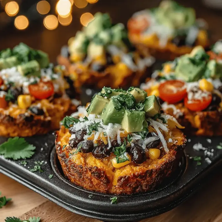 In recent years, there has been a notable shift towards healthy comfort food, as more people are seeking ways to indulge their cravings without compromising their health. This growing trend reflects a desire for meals that not only satisfy but also nourish the body. Among the various recipes that have gained traction, Sweet Potato Nacho Casserole Cups stand out as a delectable and nutritious alternative to traditional nachos. Blending the rich flavors of nachos with the wholesome goodness of sweet potatoes, this dish offers a unique culinary experience that is both comforting and health-conscious.