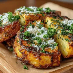 Golden Ranch Roasted Potato Slabs