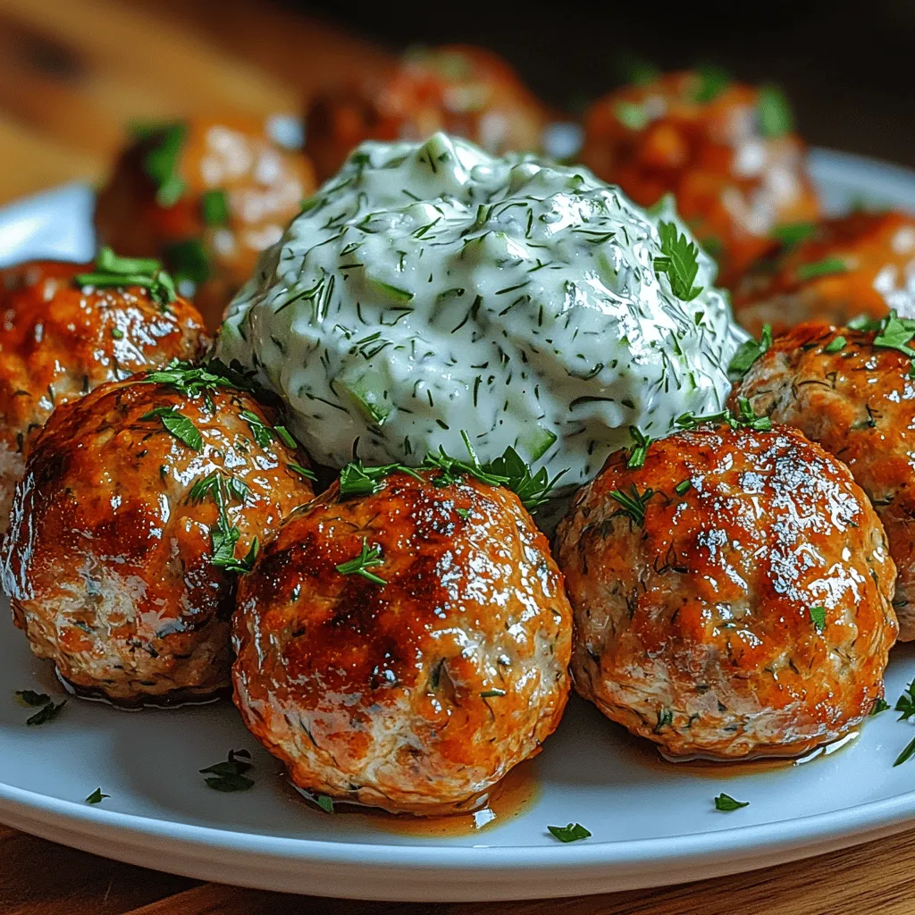 When it comes to creating a nutritious yet delicious meal, Tangy Tzatziki Turkey Meatballs stand out as a versatile choice that caters to various occasions. Whether you’re planning a family dinner, prepping meals for the week, or hosting a casual gathering, these meatballs offer a delightful combination of lean turkey and the refreshing zing of tzatziki sauce. This dish not only satisfies the taste buds but also aligns with health-conscious eating, making it an appealing option for anyone looking to enjoy a flavorful meal without compromising on nutrition.
