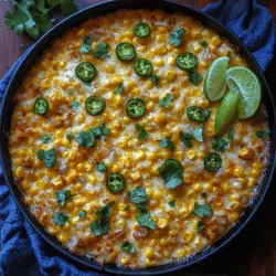 In the realm of comfort food, few dishes can rival the appeal of a cheesy, creamy skillet meal. The Cheesy Jalapeño Corn Skillet stands out as a delightful blend of sweetness from the corn, richness from the cheeses, and a kick from the jalapeños, making it a perfect side dish or a satisfying main course. Its harmonious combination of flavors and textures creates an irresistible dish that is as pleasing to the palate as it is visually appealing.
