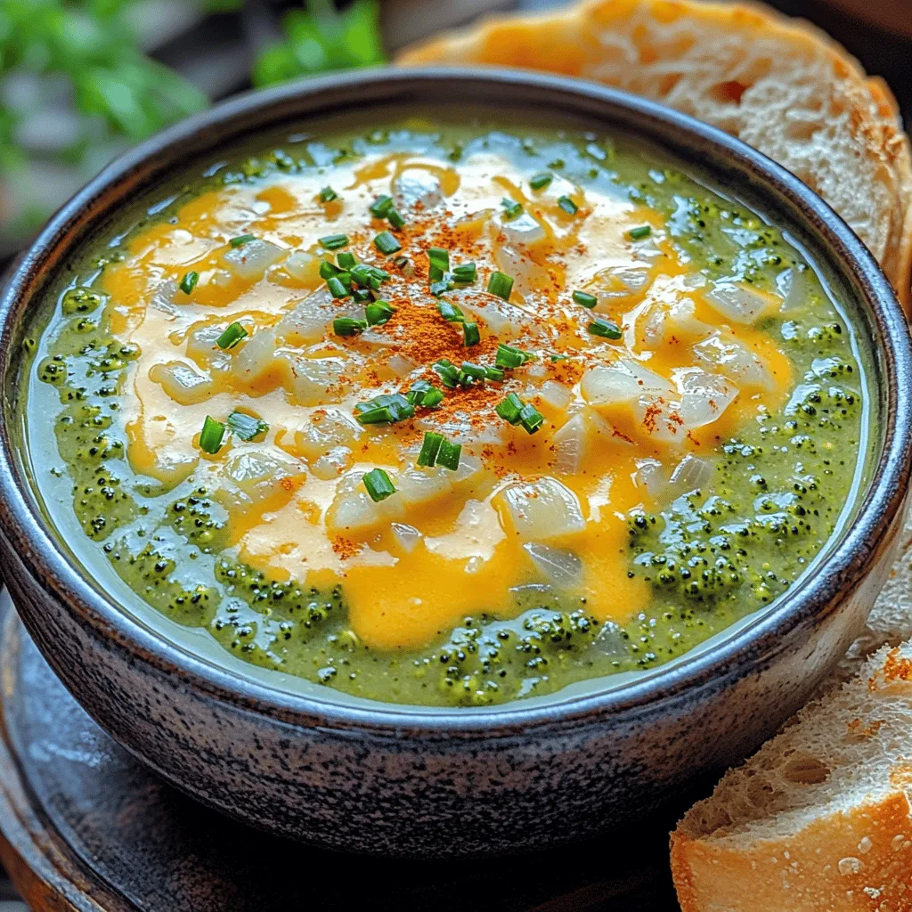 In the realm of comforting foods, few dishes can match the heartwarming embrace of a creamy soup. Among these, Cheesy Green Delight stands out as a delightful concoction that marries the nutritious benefits of broccoli with the rich, indulgent taste of cheese. This creamy broccoli cheese soup not only satisfies cravings but also nourishes the body, making it a perfect option for those seeking both comfort and health in their meals.