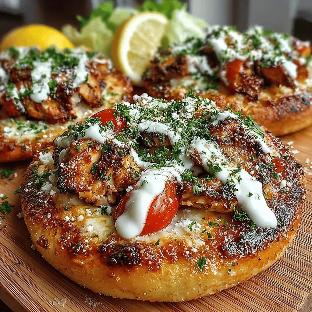 Crispy Garlic Chicken Caesar Pita Pizzas are a delicious and inventive dish that marries the classic flavors of a Caesar salad with the comforting charm of pizza. This unique recipe offers a perfect solution for those looking for a quick lunch or a light dinner, allowing you to enjoy a wholesome meal without the fuss. Packed with protein and vibrant ingredients, these pita pizzas are not only satisfying but also a healthier option compared to traditional pizza. In this detailed guide, we will delve into the recipe, breaking down each step while emphasizing the nutritional benefits of the ingredients and suggesting some exciting variations to enhance your culinary experience.