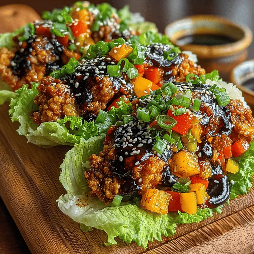 In recent years, lettuce wraps have surged in popularity as a versatile and healthy alternative to traditional bread and tortillas. These fresh, crisp leaves serve as the perfect vessel for a variety of fillings, making them an ideal option for light meals, appetizers, or party fare. Among the myriad of recipes available, Sassy Chicken Lettuce Wraps with Blueberry Glaze stands out not only for its delightful combination of flavors but also for its nutritional benefits. This dish is not just about being healthy; it's about bringing a burst of flavor and creativity to your dining table.