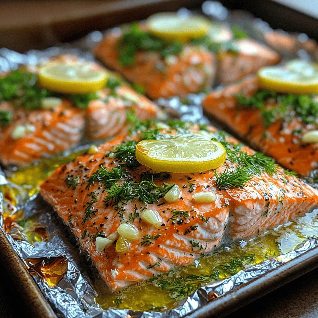 Discover the delightful simplicity of Herb Garlic Butter Salmon Foil, a dish that captures both flavor and convenience. This recipe is not only easy to prepare but also packed with nutrients, making it an excellent choice for weeknight dinners or special occasions. With its aromatic blend of garlic, fresh herbs, and zesty lemon, this salmon dish is sure to impress even the most discerning palates. Let's dive into the details of this delectable recipe, exploring its ingredients, preparation methods, and the culinary science that makes it so appealing.