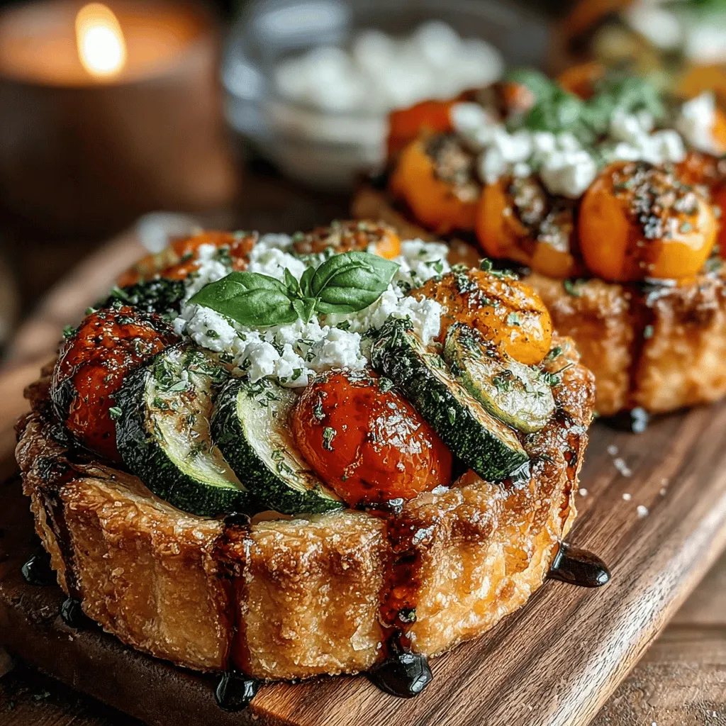 Savory tarts are a delightful culinary creation, offering a perfect balance of flavor and texture that can elevate any meal. Whether you're planning a casual family dinner or hosting an elegant gathering, these versatile dishes can be adapted to fit any occasion. One such standout recipe is the Maple Balsamic Roasted Veggie Tarts, which combine a medley of fresh vegetables with a harmonious blend of sweet and tangy flavors. The result is not only visually appealing but also a feast for the palate.