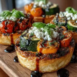Savory tarts are a delightful culinary creation, offering a perfect balance of flavor and texture that can elevate any meal. Whether you're planning a casual family dinner or hosting an elegant gathering, these versatile dishes can be adapted to fit any occasion. One such standout recipe is the Maple Balsamic Roasted Veggie Tarts, which combine a medley of fresh vegetables with a harmonious blend of sweet and tangy flavors. The result is not only visually appealing but also a feast for the palate.