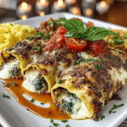 Savory Eggplant Lasagna Roll-Ups: A Culinary Delight
