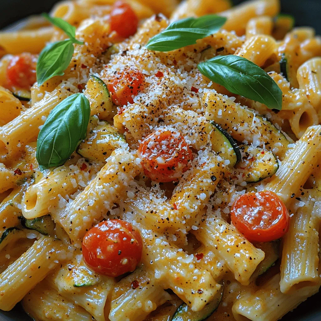 When it comes to comfort food, few dishes can compete with a creamy pasta that delights the palate while also nourishing the body. The Creamy Zucchini Tomato Pasta is a perfect example of this culinary balance, combining the richness of cream with the fresh flavors of garden vegetables. This dish is not only satisfying but also offers a healthy twist, making it an ideal option for busy weeknights or leisurely weekend dinners.