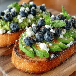 In recent years, avocado toast has emerged as a culinary sensation, captivating food lovers across the globe. This simple yet versatile dish has transformed from a basic breakfast option to an Instagram-worthy meal that can be enjoyed at any time of the day. The allure of avocado toast lies not just in its creamy texture and rich flavor, but also in its myriad health benefits. When combined with fresh berries, particularly blueberries, avocado toast takes on a whole new level of vibrancy and nutrition, making it an ideal choice for breakfast, brunch, or a refreshing snack.
