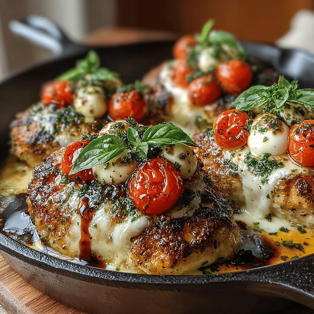 When it comes to weeknight dinners, finding a recipe that marries simplicity with rich flavors can be a challenge. Enter the Cheesy Caprese Chicken Bake, a dish that not only satisfies the palate but also brings an Italian flair to your dinner table. This baked chicken recipe is a delightful fusion of classic Caprese salad ingredients, transforming them into a hearty main course that’s perfect for busy weekdays or even cozy family gatherings.