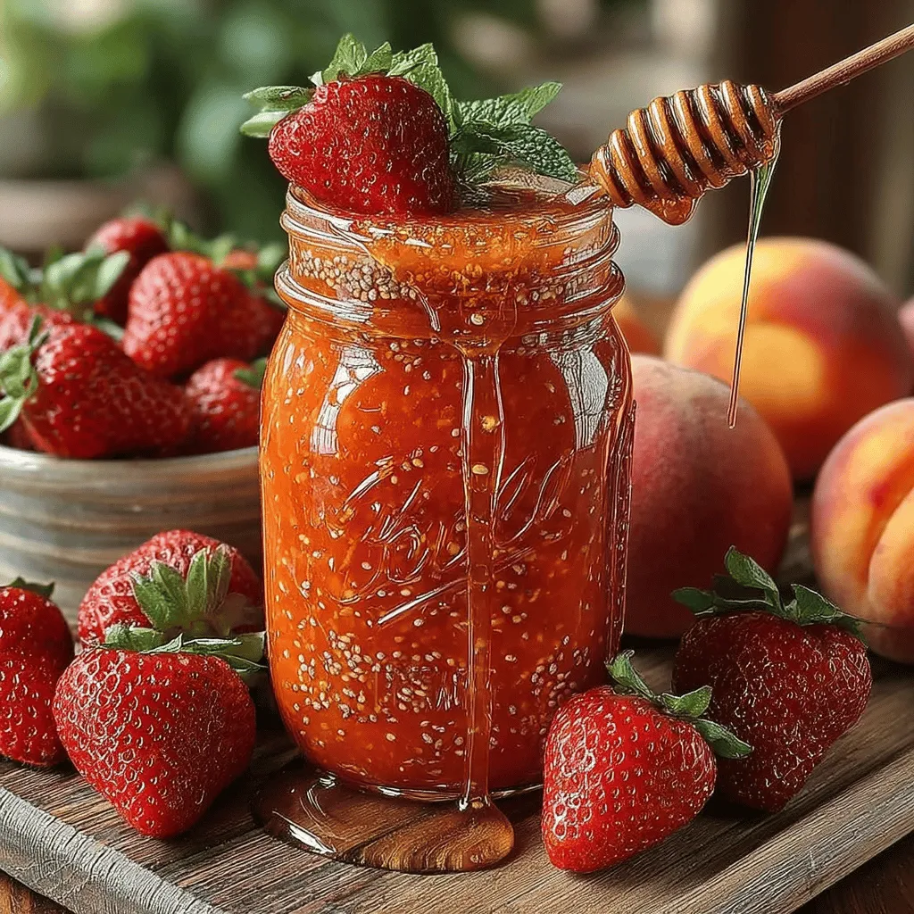 When it comes to preserving your homemade Peach & Strawberry Chia Jam, proper storage is essential to maintain its freshness and flavor. The first step in this process involves sterilizing your jars. This will help prevent the growth of bacteria and ensure the longevity of your delicious creation.
