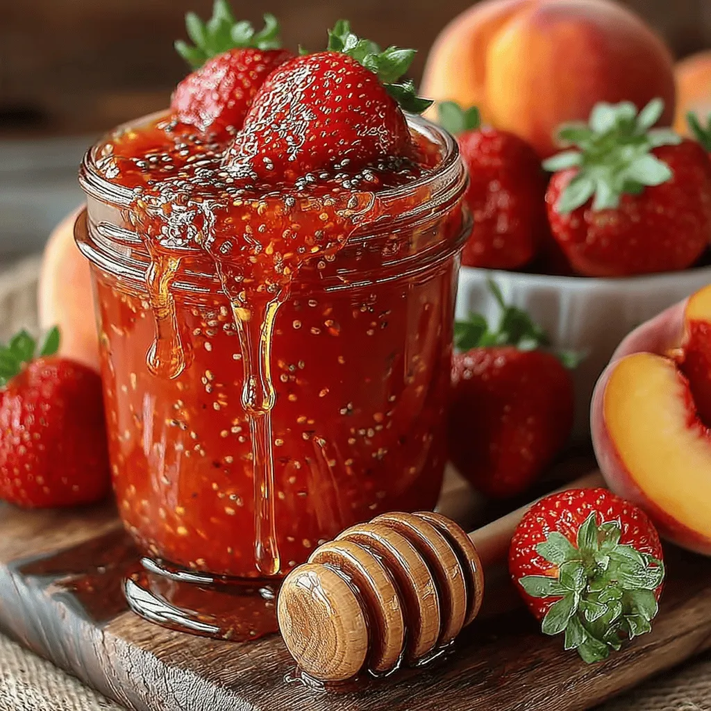When it comes to preserving your homemade Peach & Strawberry Chia Jam, proper storage is essential to maintain its freshness and flavor. The first step in this process involves sterilizing your jars. This will help prevent the growth of bacteria and ensure the longevity of your delicious creation.