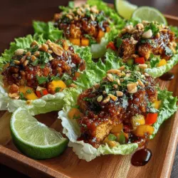 In the world of culinary delights, few dishes manage to strike a balance between health, taste, and presentation as effectively as Tofu Lettuce Wraps with Strawberry Glaze. This recipe showcases a delightful fusion of savory and sweet, combining the richness of firm tofu with the vibrant, tangy notes of a homemade strawberry glaze. Whether you're searching for a light meal option or a unique appetizer to impress your guests, these wraps will not only satisfy your taste buds but also provide a feast for the eyes.