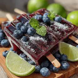 As the summer sun blazes overhead, the craving for a cool and refreshing treat becomes almost irresistible. Homemade popsicles have surged in popularity among health-conscious food enthusiasts and dessert lovers alike, offering a creative canvas for flavors and ingredients. They not only provide a delightful way to beat the heat but also allow for experimentation with unique combinations that tantalize the taste buds. One such innovative recipe that stands out is the Spicy Blueberry Bliss Popsicles, a delightful blend of sweet and spicy that promises to elevate your summer gatherings.