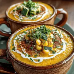 Creamy Corn and Zucchini Chowder Cups: A Culinary Delight