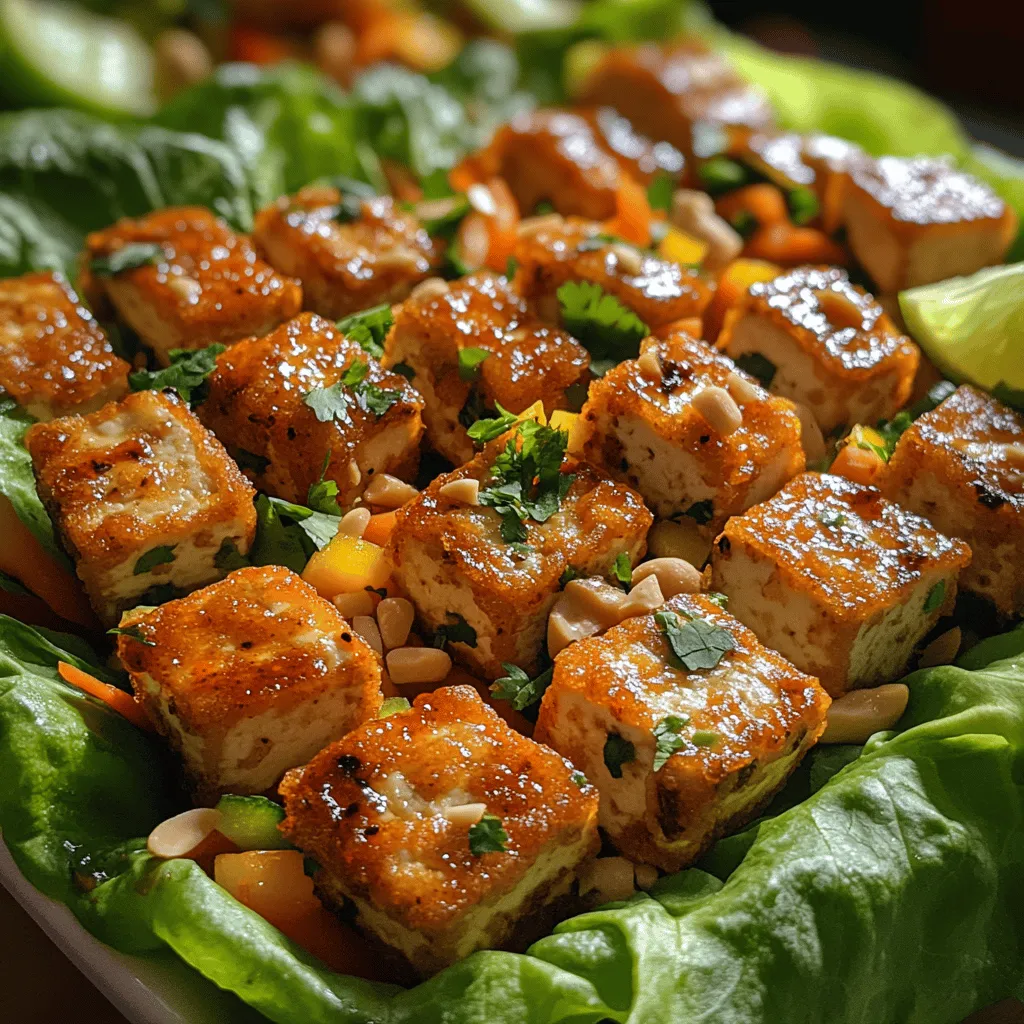 In the realm of healthy eating, few dishes manage to strike the perfect balance between nutrition and satisfaction quite like Fiery Crunch Tofu Lettuce Wraps. This vibrant meal option not only tantalizes the taste buds but also provides a wealth of nutrients, making it an excellent choice for anyone seeking a delicious and wholesome meal. Whether you are a dedicated vegetarian, a flexitarian, or simply looking to incorporate more plant-based meals into your diet, these lettuce wraps are sure to impress.
