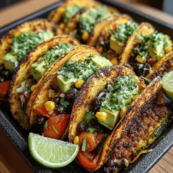 Zucchini Tacos: Flavorful and Healthy Plant-Based Delight