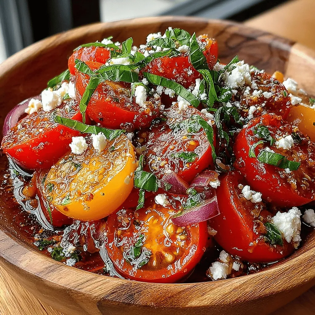 In contemporary cuisine, fresh salads have emerged as a staple, celebrated not just for their refreshing taste but also for their versatility and health benefits. As health-conscious dining trends rise, salads have evolved from simple side dishes to vibrant main courses that can be enjoyed year-round. Among the myriad of salad options, the Vibrant Tomato Feta Medley Salad stands out as a delightful combination of flavors and textures, making it the perfect dish for any occasion, whether it be a summer picnic, a holiday gathering, or a quick weeknight dinner.