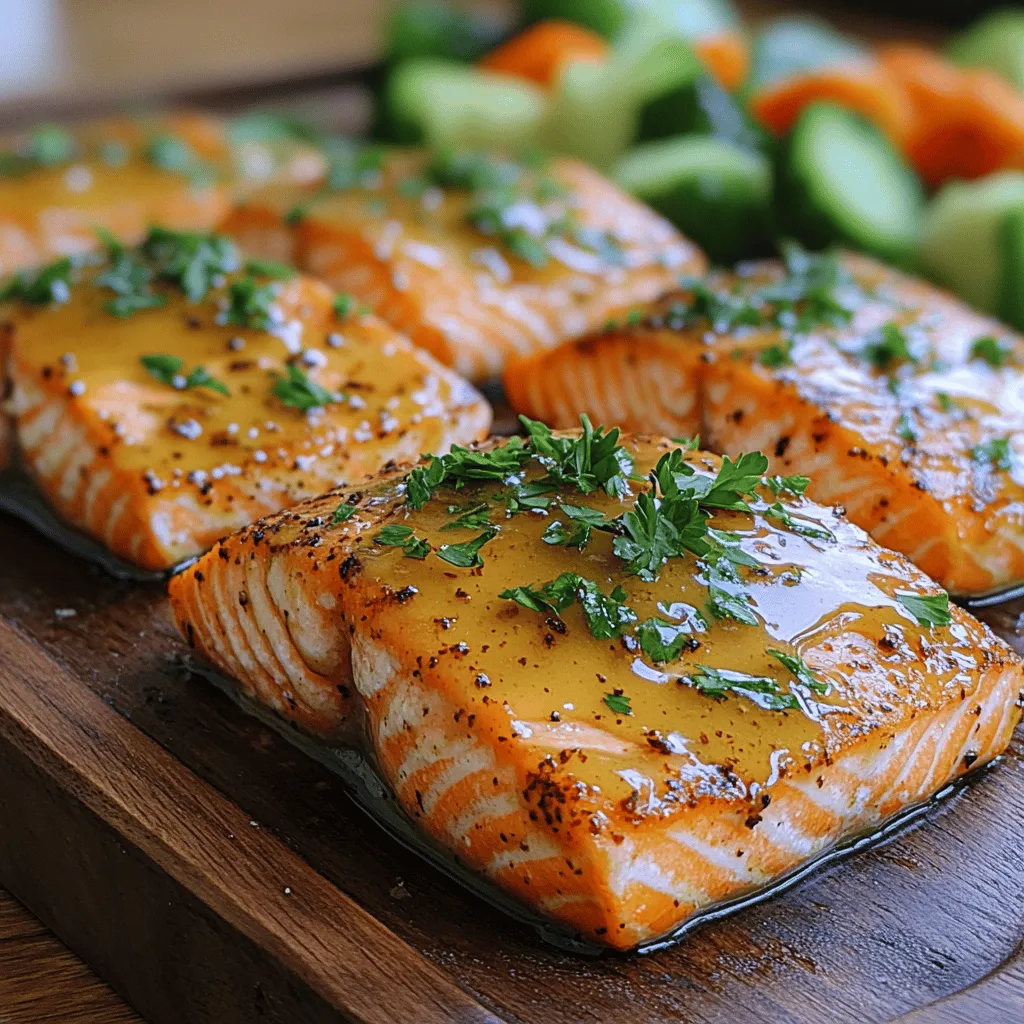 To create the perfect Honey Butter Glazed Salmon, it's essential to understand the key ingredients that make this dish shine. Each component serves a specific purpose, contributing to the overall flavor, texture, and nutritional profile of the meal.