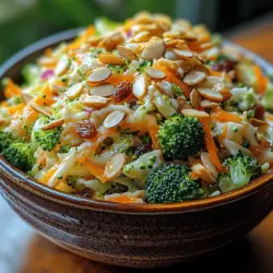 In the quest for vibrant and healthy eating, the Crunchy Broccoli Slaw Salad stands out as a refreshing option that combines taste and nutrition in every bite. This salad, bursting with texture and flavor, appeals to both the health-conscious eater and those simply seeking a delicious side dish. With its colorful array of ingredients and a satisfying crunch, this broccoli slaw is not just a feast for the eyes, but also a powerhouse of nutrients that can elevate any meal.