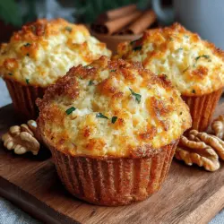 Savory Zucchini Walnut Muffins are a delightful fusion of flavor and nutrition that promise to brighten up your breakfast table or serve as a healthy snack option any time of day. With their unique blend of grated zucchini and crunchy walnuts, these muffins boast a moist texture and a subtle sweetness that appeals to both children and adults. Whether you’re looking to sneak some veggies into your family’s diet or simply want a delicious treat, these muffins deliver on all fronts.