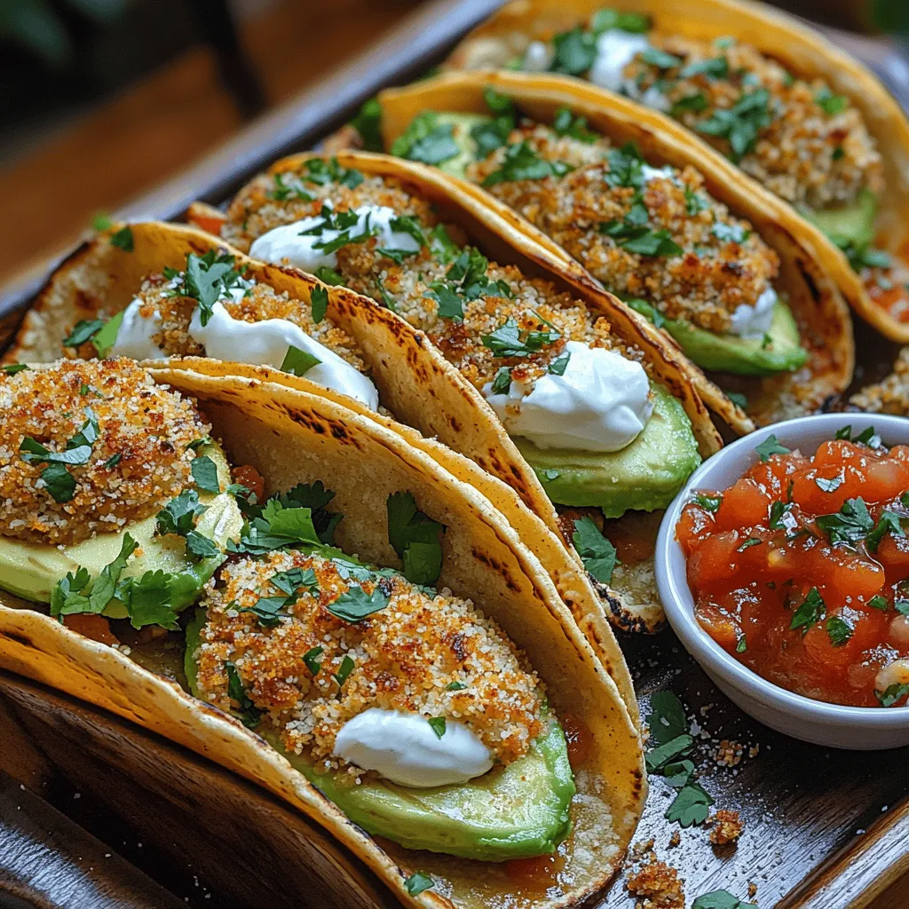 Tacos are a beloved staple in many homes, known for their versatility and ability to cater to various tastes and dietary preferences. Among the myriad of taco variations, the Crunchy Baked Avocado Taco stands out as a delightful and health-conscious option that appeals to both traditionalists and health enthusiasts. This recipe offers a unique twist by replacing the typical meat or beans with creamy, nutrient-packed avocados, creating a dish that is not only satisfying but also brimming with flavor and health benefits.