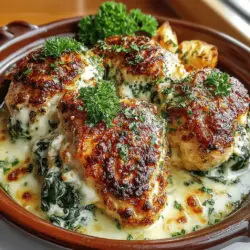 Slow-Cooked Creamy Spinach Artichoke Chicken Recipe: The Ultimate Comfort Dish