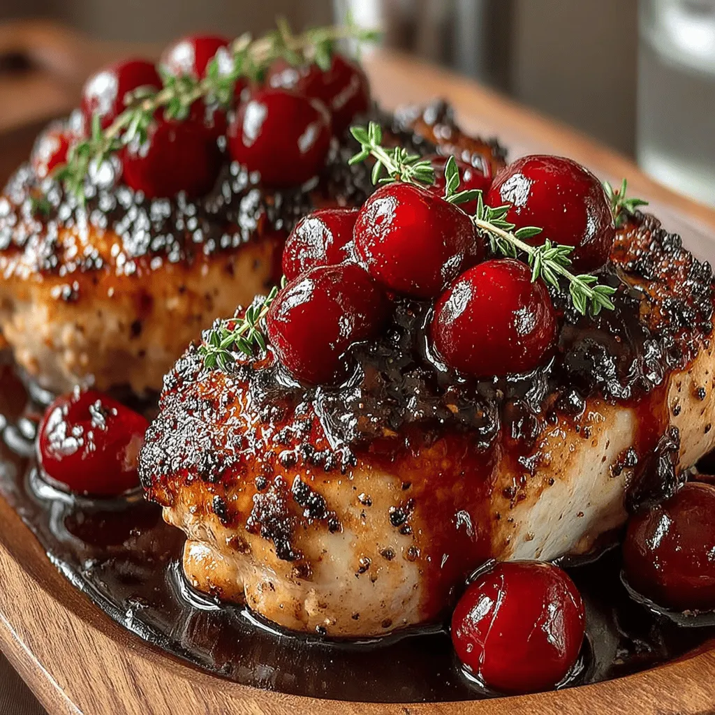 Cherry Bliss Chicken is a dish that beautifully marries the rich flavors of succulent chicken with the vibrant sweetness of cherries. This unique combination creates a culinary experience that is both delightful and satisfying, making it a favorite among home cooks and food enthusiasts alike. The appeal of this recipe lies not only in its flavor profile but also in its simplicity. Whether you’re planning a casual family dinner, a romantic date night, or a festive gathering, Cherry Bliss Chicken is an excellent choice that can easily impress your guests without demanding too much of your time in the kitchen.