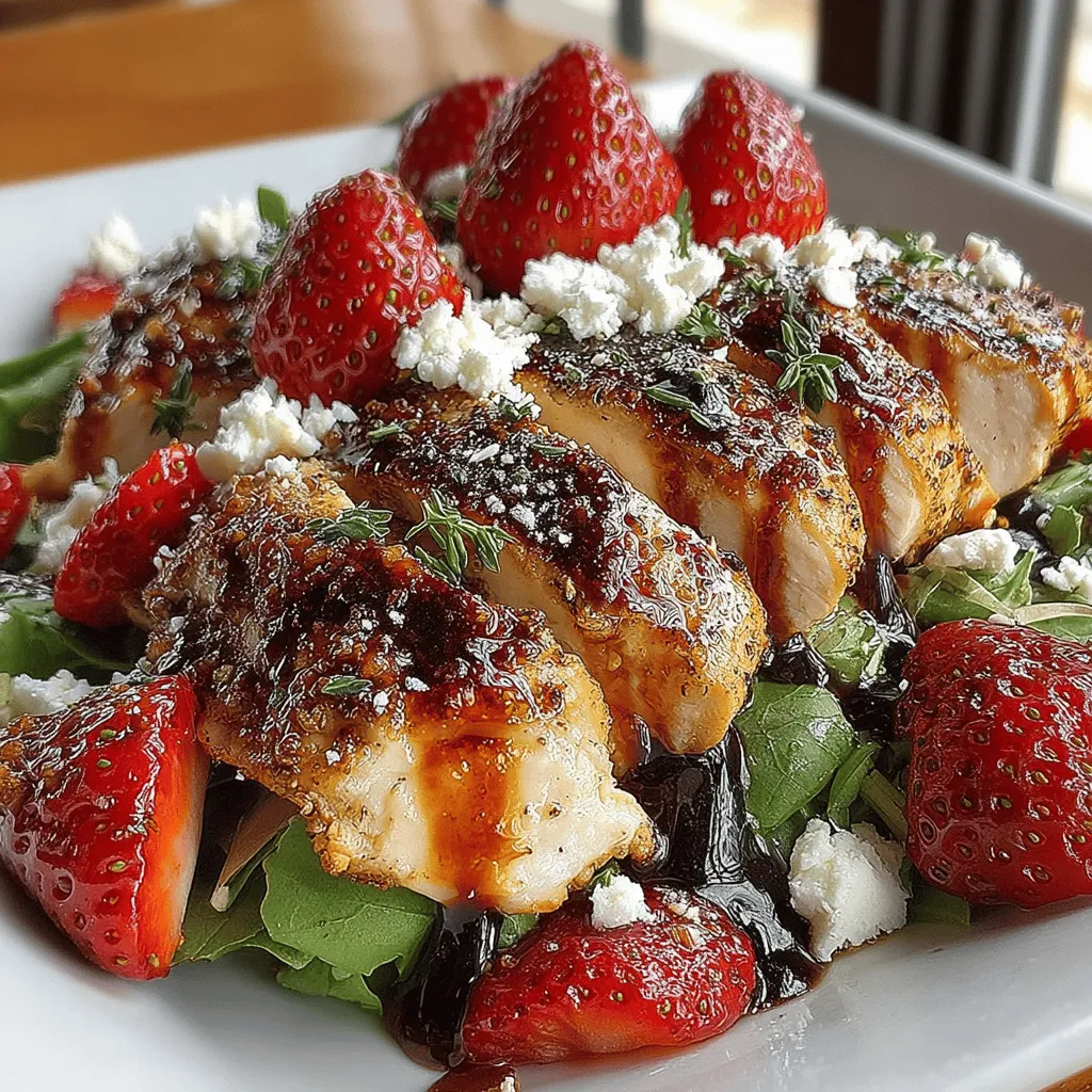 Exploring vibrant and wholesome recipes can elevate your dining experience, and nothing does this better than a Balsamic Roasted Strawberry Chicken Salad. This dish artfully combines tender roasted strawberries with juicy chicken and a variety of greens, creating an explosion of flavors that delight the palate. The harmonious blend of sweet, tangy, and savory elements not only makes this salad a feast for the eyes but also a nutritious meal that can be enjoyed any time of the year. In this article, we will delve into the recipe's ingredients, preparation methods, and the overall health benefits, ensuring you have everything you need to create this delightful dish at home.