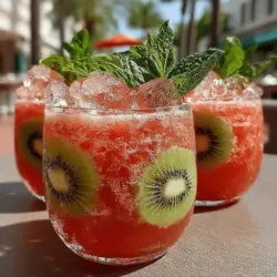 Chill Out Watermelon Kiwi Slushies Recipe