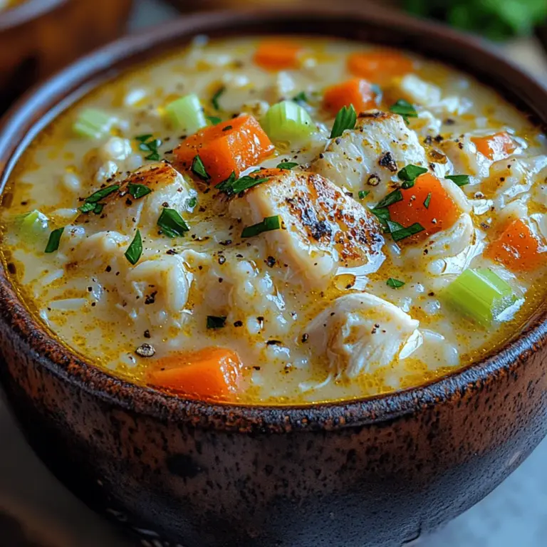 When the weather turns cold and the days get shorter, there's nothing quite as comforting as a warm bowl of chicken soup. Known for its soothing qualities and nostalgic ties to family dinners, chicken soup has long been a cherished staple in households around the world. Among the myriad variations, the Cozy Creamy Chicken and Rice Soup stands out as the ultimate comfort food, perfect for those chilly evenings, family gatherings, or when you're feeling under the weather.