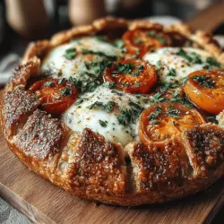 Rustic Tomato Galette: A Culinary Delight