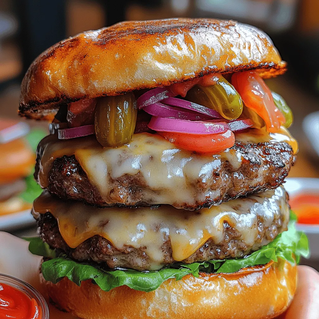 In the world of comfort food, few dishes can rival the satisfaction of a perfectly cooked burger. The Sizzlin' Smash Burger, with its juicy texture and zesty pickled onions, offers a gourmet spin on this classic favorite. This article delves into the art of creating smash burgers from scratch, highlighting the essential ingredients, step-by-step instructions, and tips for achieving a restaurant-quality meal at home. Whether you're hosting a backyard barbecue or enjoying a casual family dinner, these smash burgers are sure to impress.