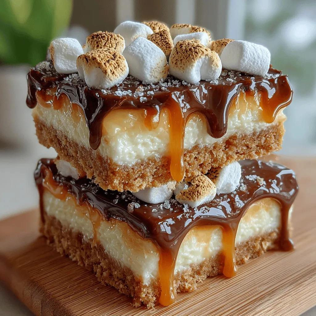 S’mores are more than just a treat; they are an iconic symbol of childhood memories, evoking images of crackling campfires, laughter under starlit skies, and the simple joy of roasting marshmallows. Traditionally enjoyed on camping trips or summer bonfires, these delightful confections consist of toasted marshmallows, rich chocolate, and crisp graham crackers. However, what if you could savor that same nostalgic flavor without the hassle of a fire? Enter the Heavenly No-Bake S’mores Bars—an easy, indulgent dessert that encapsulates the essence of traditional s’mores in a convenient, sliceable format. This article will guide you through the recipe and explore why these bars are perfect for any occasion, whether it’s a picnic, party, or a cozy night in.