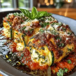 Cheesy Zucchini Lasagna Rolls: A Deliciously Healthy Alternative
