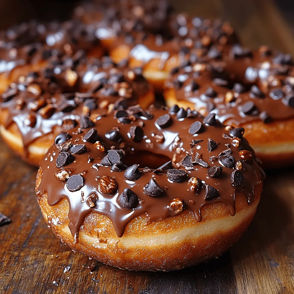 In a world where indulgence often comes at the cost of health, the Choco-Nutty Delight Donuts stand as a delicious beacon of hope for dessert lovers seeking a guilt-free treat. As the trend toward healthier dessert options continues to gain momentum, these donuts blend rich, decadent flavors with nutritious ingredients, making them a delightful choice for anyone, regardless of dietary preferences. Whether you’re gluten-free, vegan, or simply looking to reduce refined sugars, this recipe offers a balanced approach to enjoying a sweet treat without the guilt.