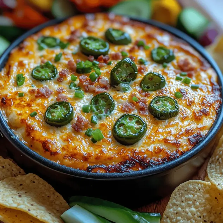 Dips have become an essential part of social gatherings, celebrations, and casual get-togethers. Whether it's game day, a birthday party, or a cozy family evening, a well-crafted dip can set the tone for the occasion, inviting guests to interact and indulge. Among the myriad of options available, the Zesty Creamy Jalapeño Popper Dip stands out as a particularly flavorful choice that is sure to delight palates and spark conversations.