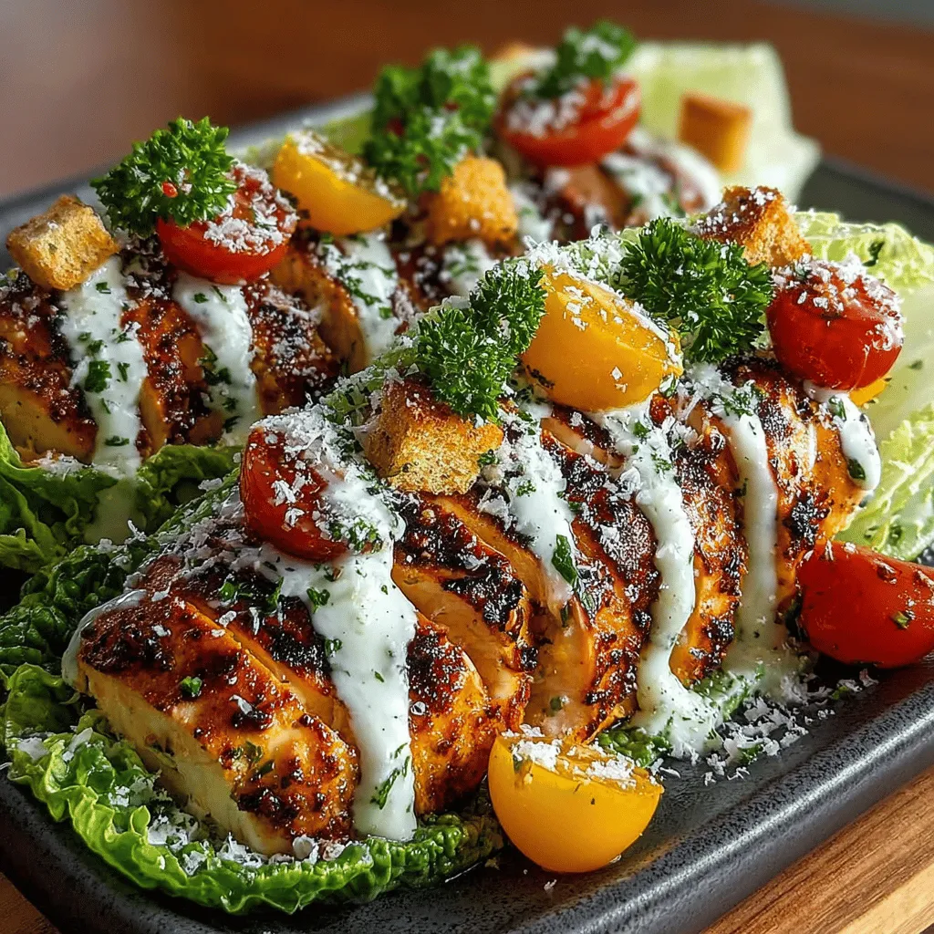 To create the perfect Grilled Chicken Caesar Lettuce Wraps, it’s essential to understand the key ingredients that contribute to their flavor and nutritional profile.