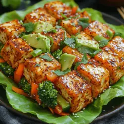In recent years, the shift toward plant-based diets has transformed the culinary landscape, garnering considerable attention for their myriad health benefits and positive environmental impact. More than just a dietary preference, plant-based eating has emerged as a lifestyle choice that promotes sustainability and wellness. Among the diverse range of plant-based recipes available today, crispy baked tofu stir-fry wraps stand out as a particularly enticing dish. These wraps not only deliver a burst of flavor but also offer a delightful texture that satisfies cravings for both crunch and nourishment.