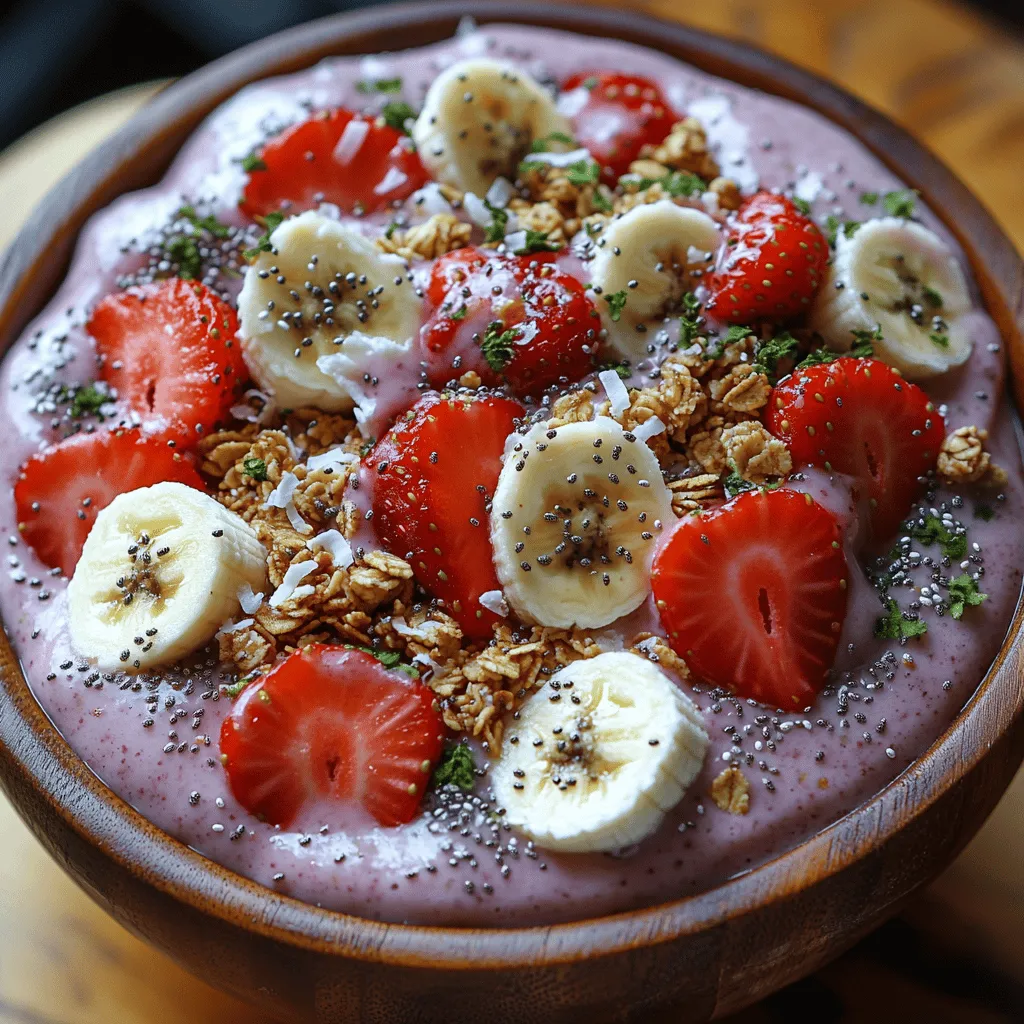 Smoothie bowls have taken the culinary world by storm, captivating health enthusiasts and foodies alike with their vibrant colors and nutrient-packed ingredients. These versatile bowls are not only a feast for the eyes but also a wholesome way to start the day or enjoy a refreshing snack. With a base of blended fruits and vegetables, smoothie bowls offer a unique twist on traditional smoothies by allowing for a thicker texture and a delightful array of toppings. Among the myriad options, the Berry Bliss Smoothie Bowl stands out for its delightful combination of flavors and health benefits.