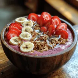 Berry Bliss Smoothie Bowl: A Delicious and Nutritious Treat